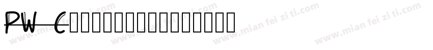 PW Cinderblox字体转换